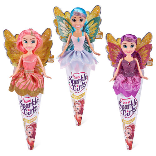 JUGUETE GIRLZ FAIRY DOLL SPARKLE CONE