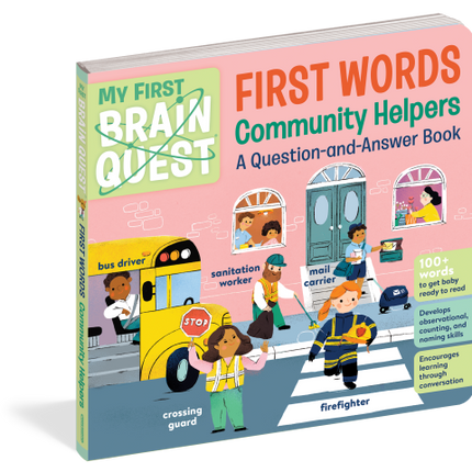 LIBRO MY FIRST BRAIN QUEST FIRST WORDS COMMUNITY HELPERS