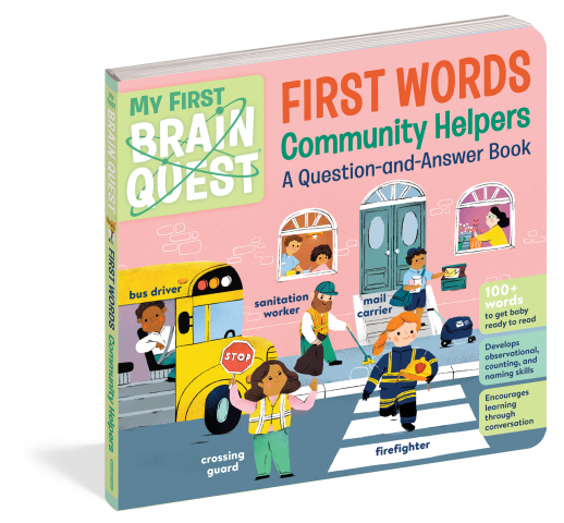 LIBRO MY FIRST BRAIN QUEST FIRST WORDS COMMUNITY HELPERS