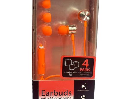 AURICULARES EURBUD V/COLORES C/REPUESTO
