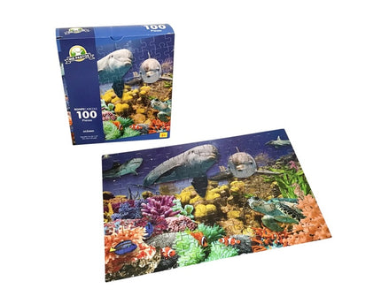 ROMPECABEZA OCEANO 100PZS