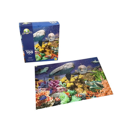 ROMPECABEZA OCEANO 100PZS