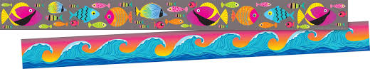 BORDER TRIM KAI OLA TROPICAL FISH