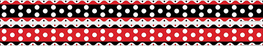 BORDER TRIM JUST DOTTY