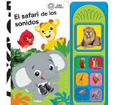 LIBRO CON SONIDO EL SAFARI  BABY EINSTEIN.
