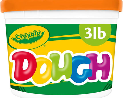 PLASTICINA CRAYOLA DOUGH ORANGE 3LB