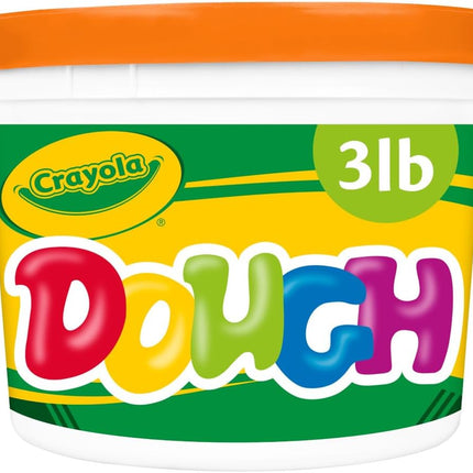 PLASTICINA CRAYOLA DOUGH ORANGE 3LB