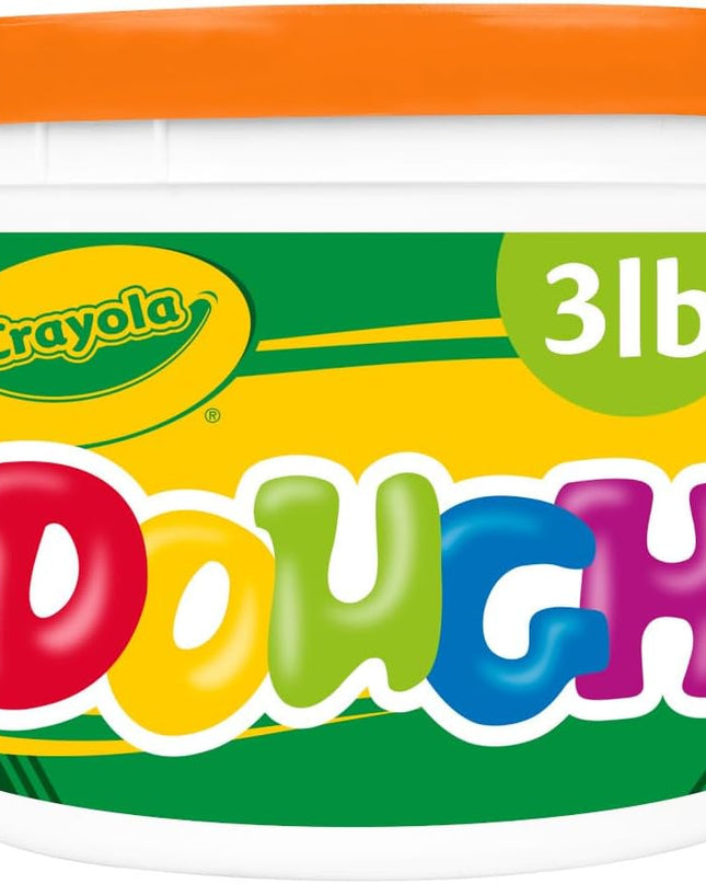 PLASTICINA CRAYOLA DOUGH ORANGE 3LB