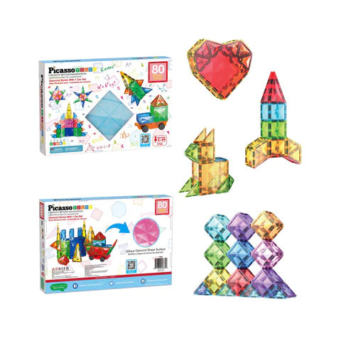 JUEGO MAGNETICO 80 PIEZAS,PICASSO.