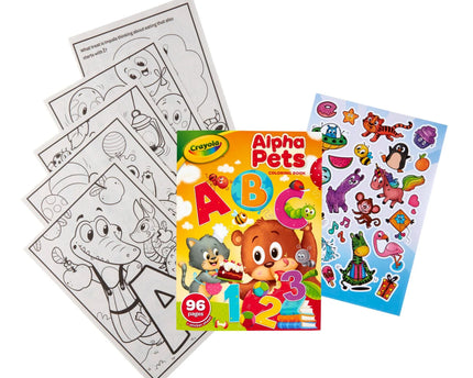 LIBRO P/ COLOREAR ALPHA PETS