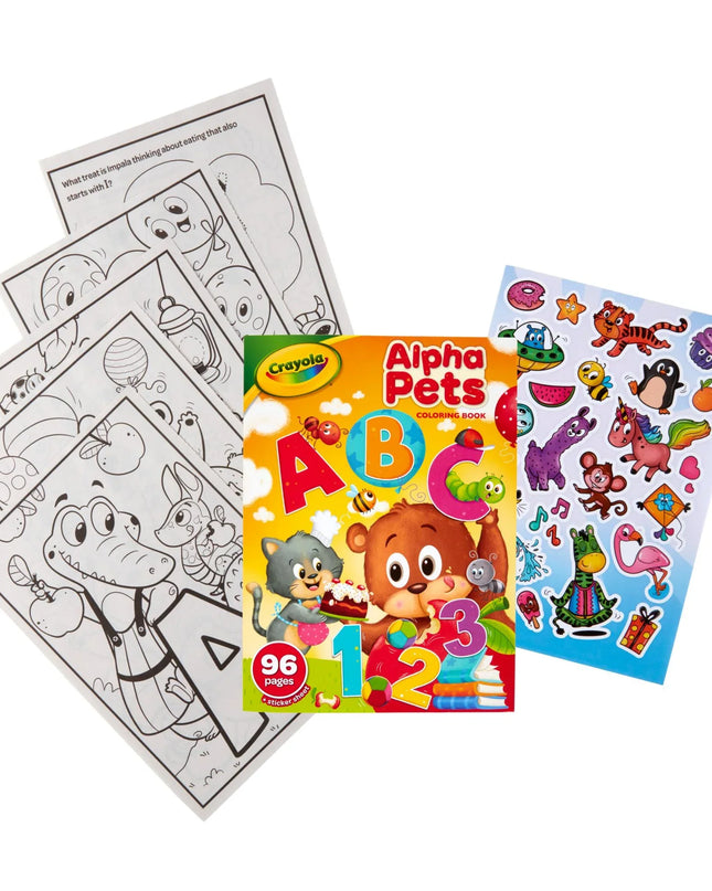 LIBRO P/ COLOREAR ALPHA PETS