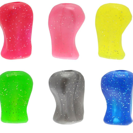 PENCIL GRIP GLITTER/NEON/ORIG COLORES