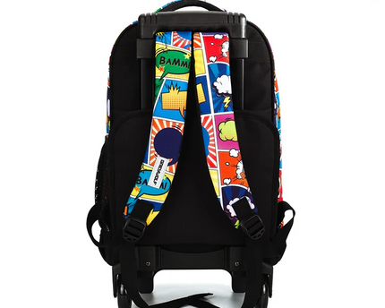 MOCHILA C/RODOS ECHO COMICS GREYWOLF