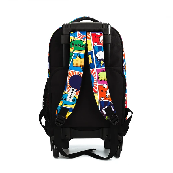 MOCHILA C/RODOS ECHO COMICS GREYWOLF