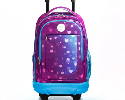 MOCHILA C/RODOS ECHO HEARTS GREYWOLF