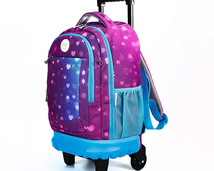 MOCHILA C/RODOS ECHO HEARTS GREYWOLF