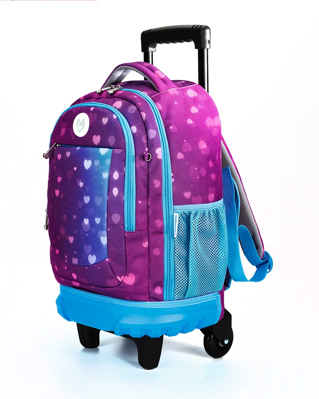 MOCHILA C/RODOS ECHO HEARTS GREYWOLF