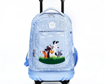 MOCHILA C/RODOS ECHO DOGS GREYWOLF