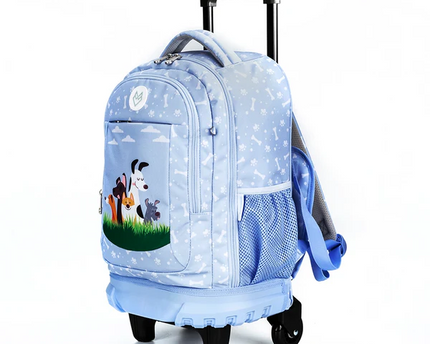 MOCHILA C/RODOS ECHO DOGS GREYWOLF