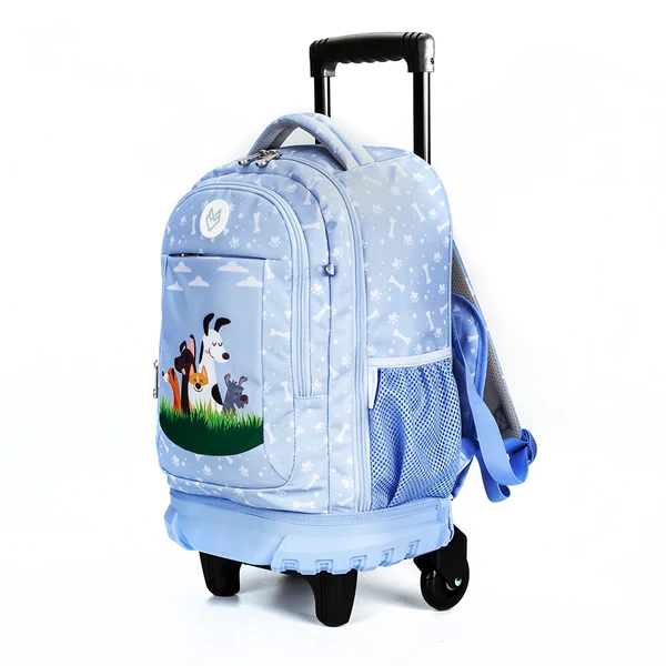 MOCHILA C/RODOS ECHO DOGS GREYWOLF