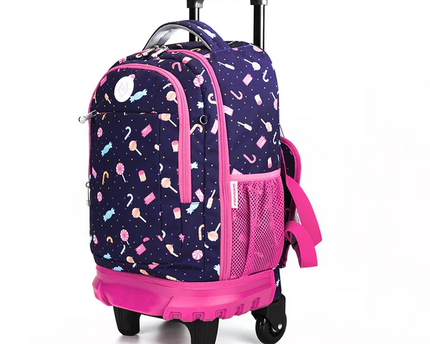 MOCHILA C/RODOS ECHO CANDY GREYWOLF