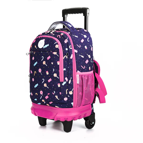 MOCHILA C/RODOS ECHO CANDY GREYWOLF