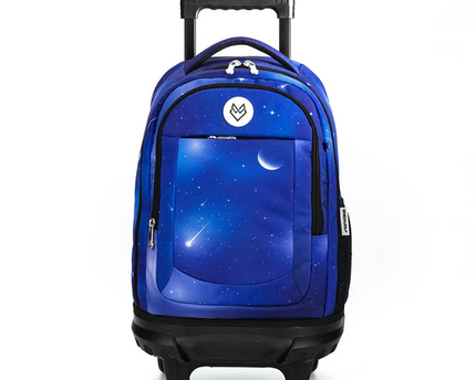 MOCHILA C/RODOS ECHO BLUE SPACE GREYWOLF