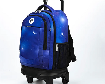 MOCHILA C/RODOS ECHO BLUE SPACE GREYWOLF