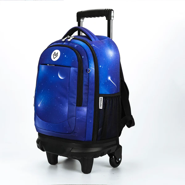 MOCHILA C/RODOS ECHO BLUE SPACE GREYWOLF