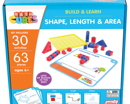 JUEGO MATHCUBES SHAPE, LENGTH AND AREA