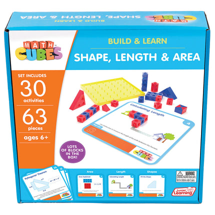 JUEGO MATHCUBES SHAPE, LENGTH AND AREA