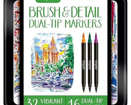 MARCADORES BRUSH CRAYOLA 16CLRS