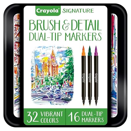 MARCADORES BRUSH CRAYOLA 16CLRS