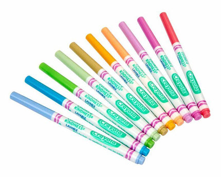 MARCADORES LAVABLES KINDNESS 10CLRS