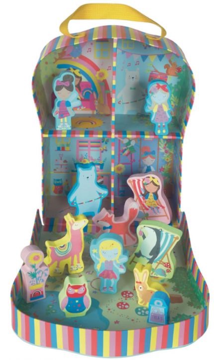 CAJA DE JUEGOS DE MADERA RAINBOW FAIRY
