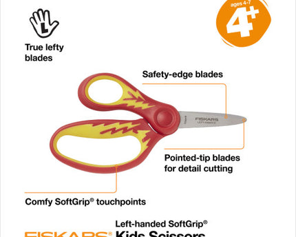 TIJERA FISKARS LEFTY