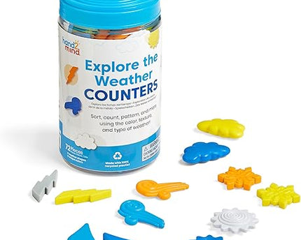 COUNTERS EXPLORE THE WEATHER 72PZ