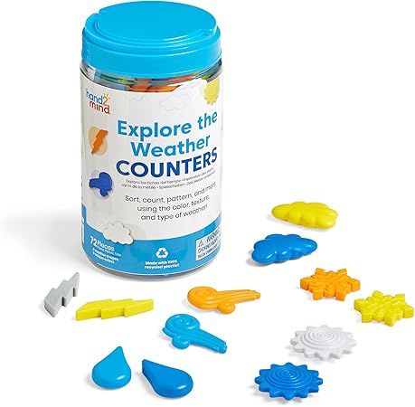COUNTERS EXPLORE THE WEATHER 72PZ