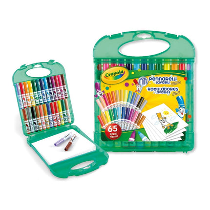 MARCADORES LAVABLES 65PZ CRAYOLA