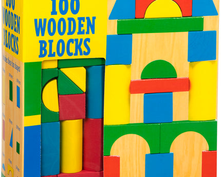 JUEGO DE MADERA BLOCKS 100 PCS