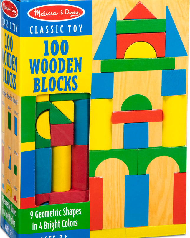 JUEGO DE MADERA BLOCKS 100 PCS