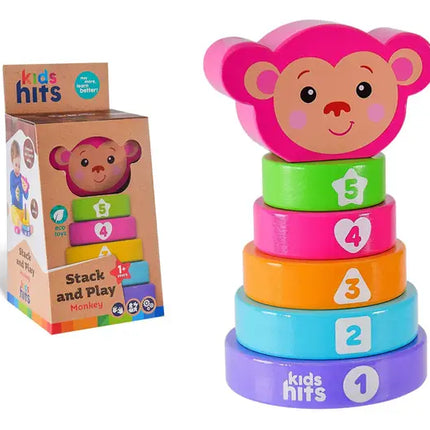 JUGUETE STACK AND PLAY MONKEY