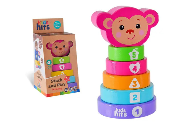 JUGUETE STACK AND PLAY MONKEY