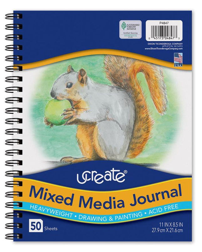 SKETCH UCREATE MIXED MEDIA 11X8.5 4847