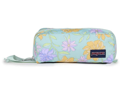 CARTUCHERA PERFECT POUCH FADED FLORAL FRESF MINT JANSPORT