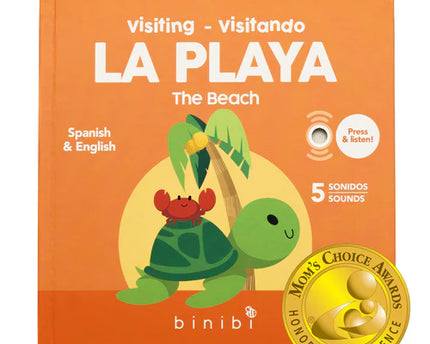 LIBRO MUSICAL VISITANDO LA PLAYA / VISITING THE BEACH