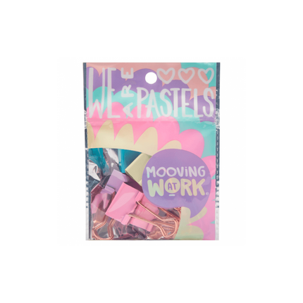 CLIP COLOR PASTEL 6 PCS