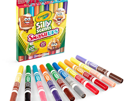MARCADORES DUAL SILLY SCENT 10PC