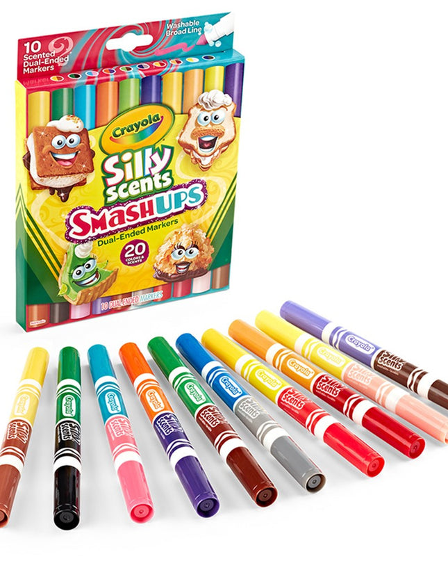 MARCADORES DUAL SILLY SCENT 10PC