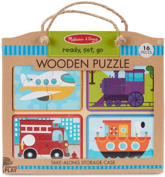 ROMPECABEZAS NATURAL PLAY WOODEN READY, SET, GO